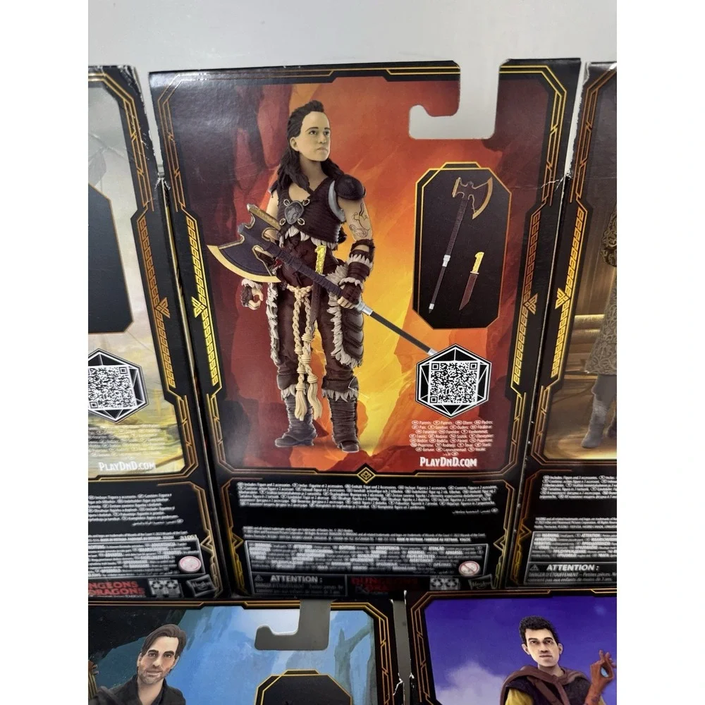 Lot of 5 New‎ Dungeons & Dragons GOLDEN ARCHIVES Honor Among Thieves Figures